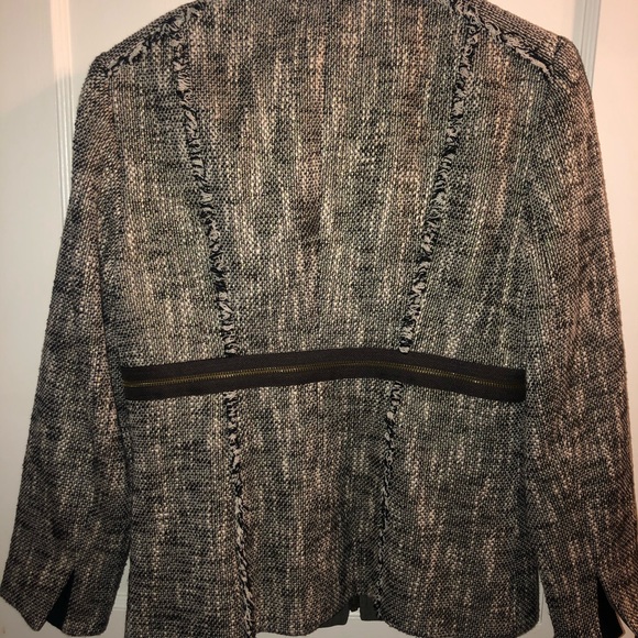Etcetera Jacket Brown Multi Textured Metallic - Picture 2 of 13